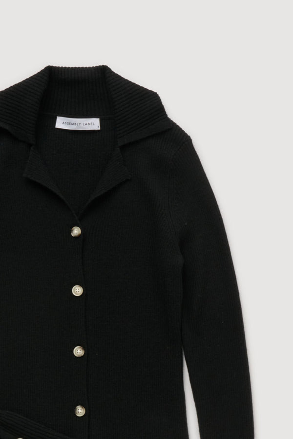 Re-Worn Womens Wool Textured Cardigan