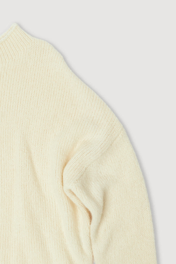 Re-Worn Womens Wool Blend Textured Sweater