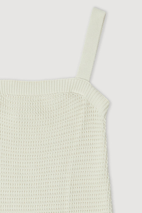 Re-Worn Womens Cotton Textured Tank Dress