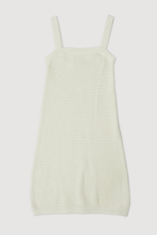 Re-Worn Womens Cotton Textured Tank Dress