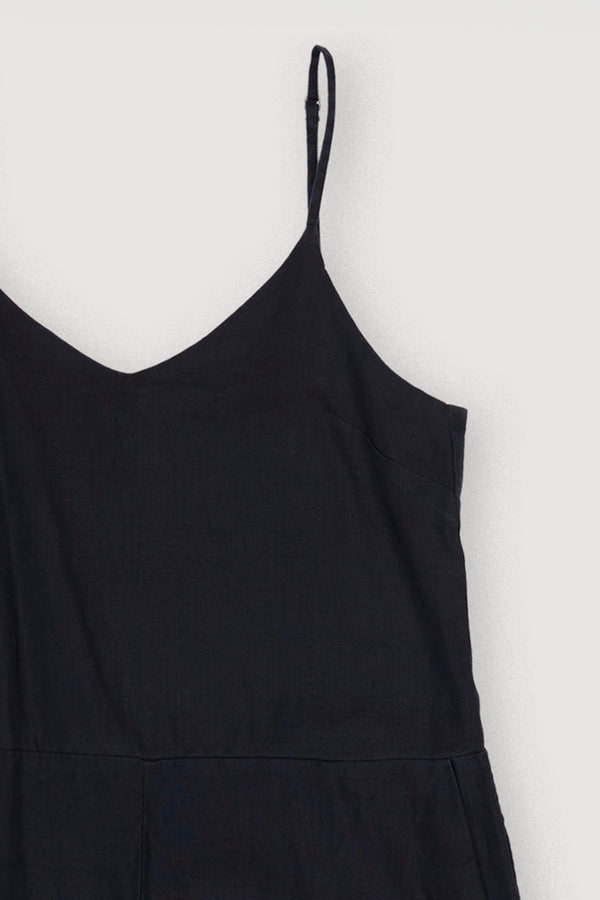 Re-Worn Womens Linen Jumpsuit