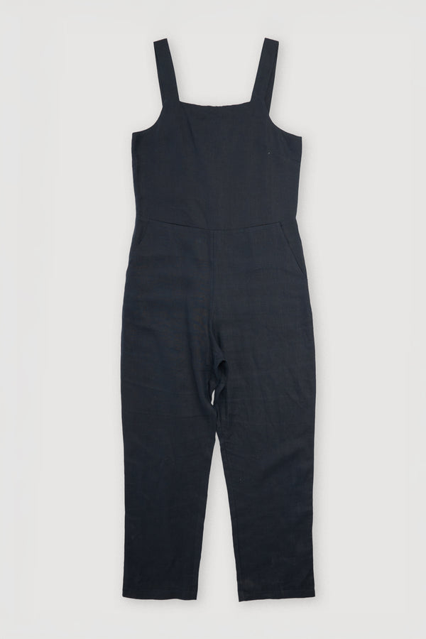 Re-Worn Womens Linen Jumpsuit