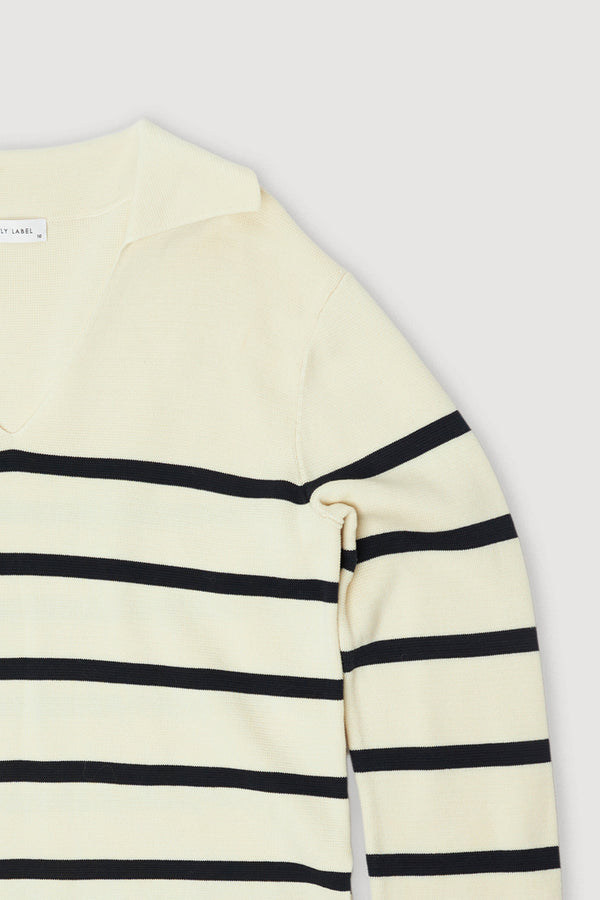 Re-Worn Womens Cotton Stripe Knit