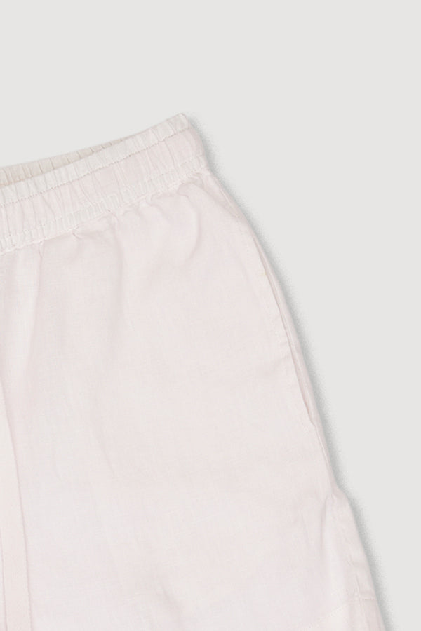 Re-Worn Womens Linen Relaxed Short