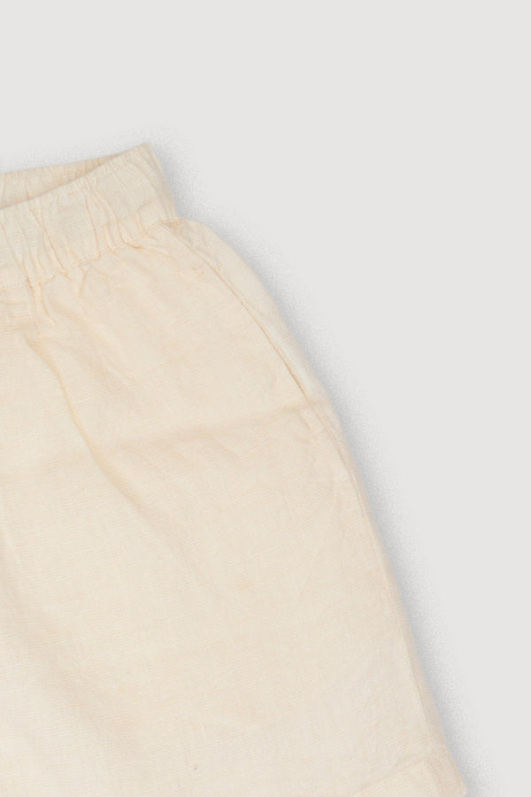 Re-Worn Womens Linen Relaxed Short