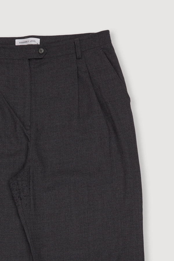Re-Worn Womens Wool Textured Pant