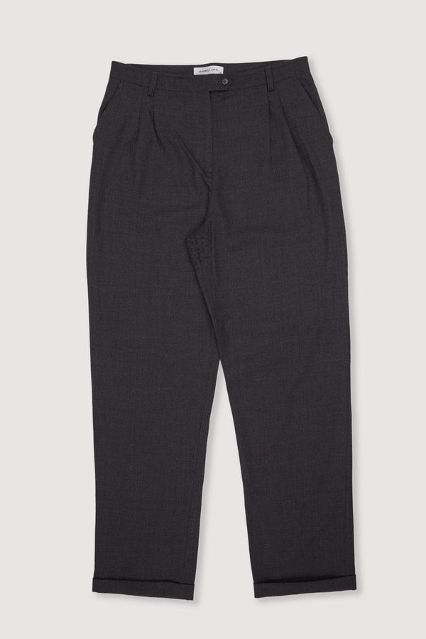 Re-Worn Womens Wool Textured Pant