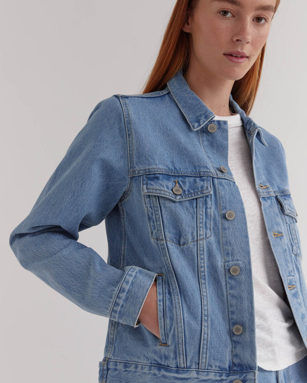 Re-Worn Womens Denim Jacket