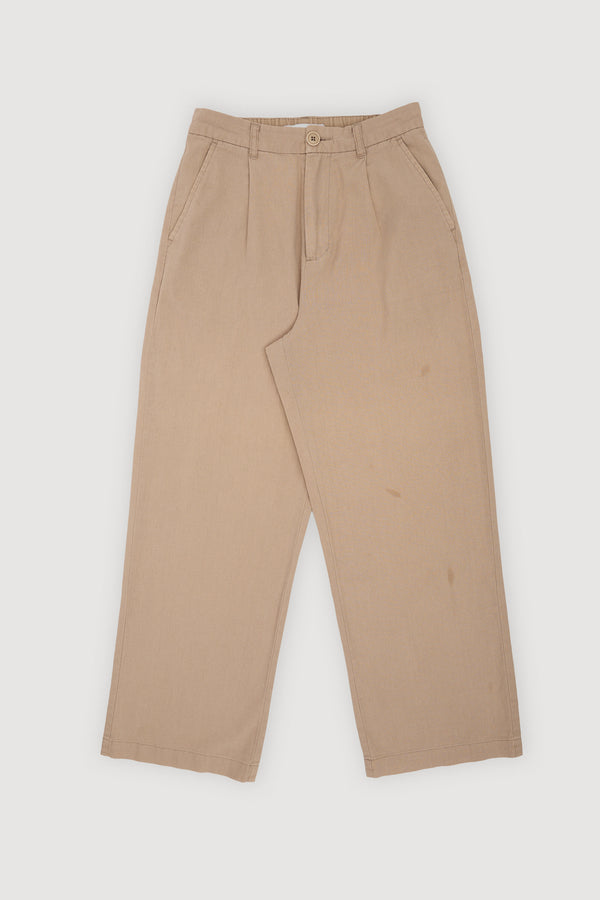 Re-Worn Womens Linen Blend Pant