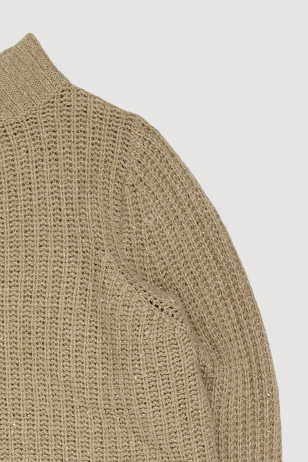 Re-Worn Womens Cashmere Blend Textured Sweater