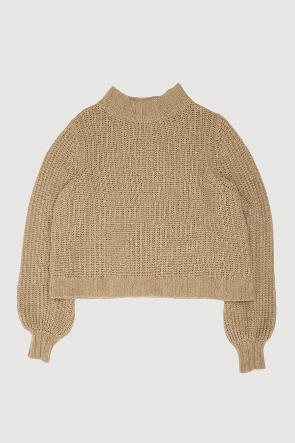 Re-Worn Womens Cashmere Blend Textured Sweater