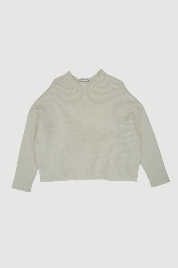 Re-Worn Womens Wool Blend Textured Sweater