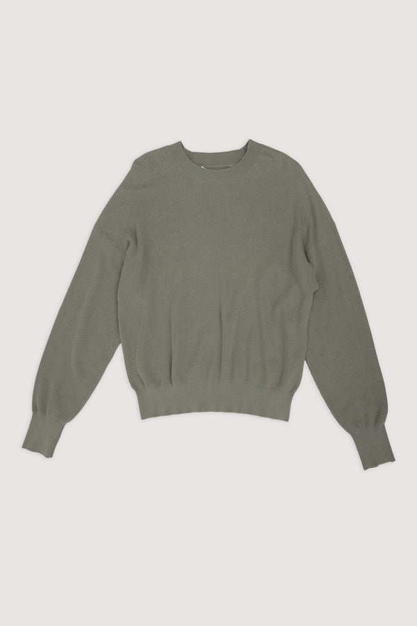 Re-Worn Womens Cotton Textured Sweater