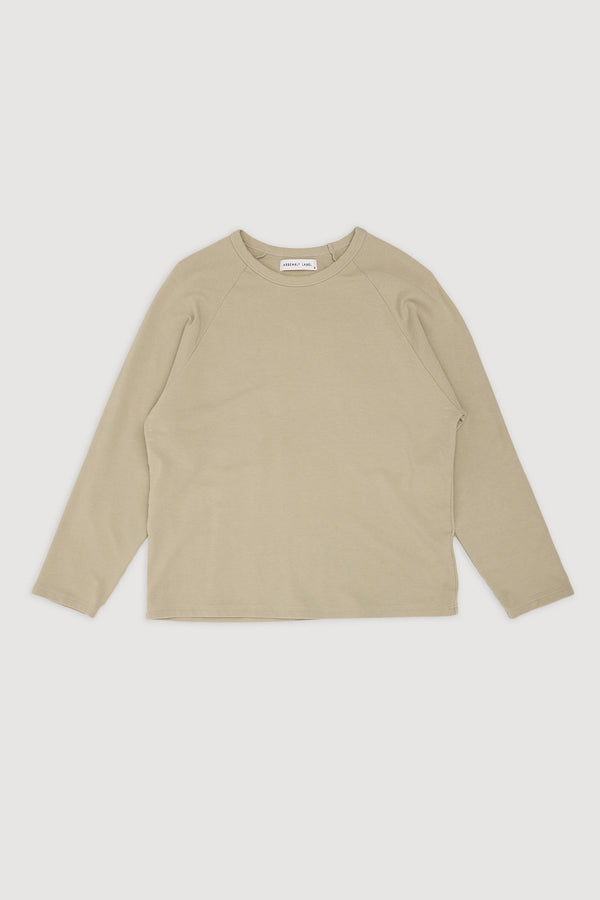 Re-Worn Womens Cotton Blend Long Sleeve Tee