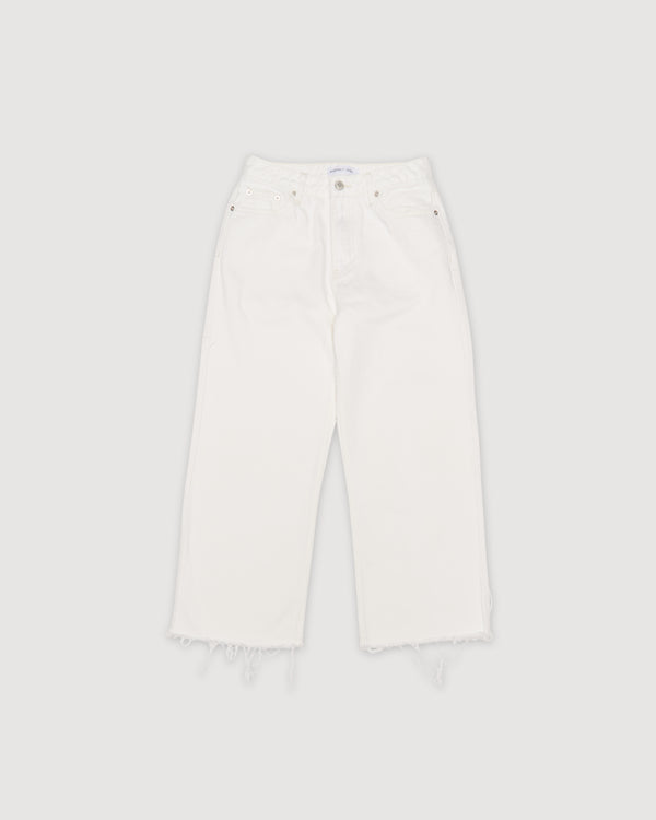 Re-Worn Womens Denim Wide Leg Jean