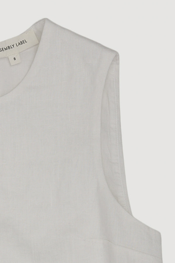 Re-Worn Womens Linen Top