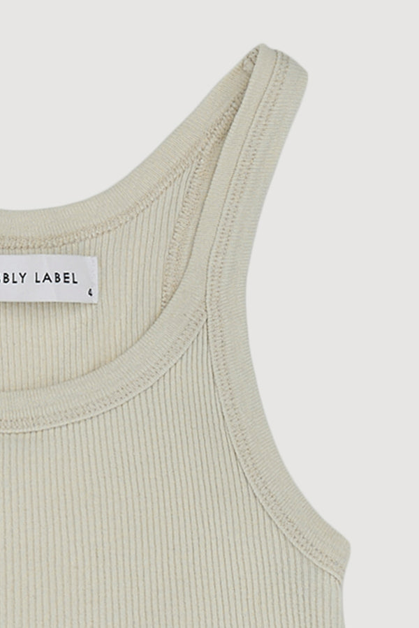 Re-Worn Womens Cotton Textured Tank