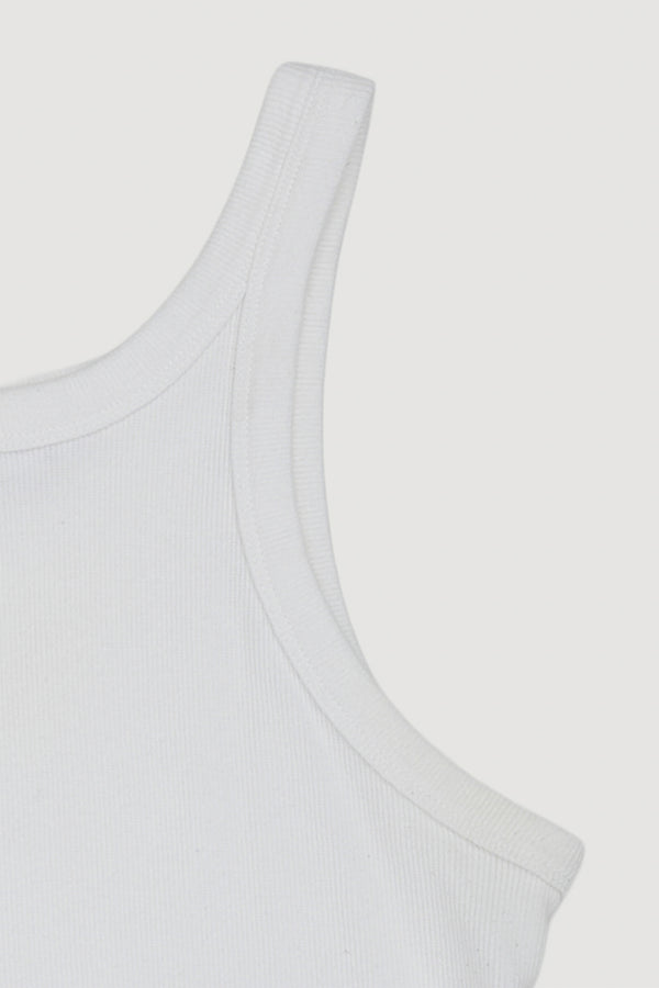 Re-Worn Womens Cotton Blend Textured Tank