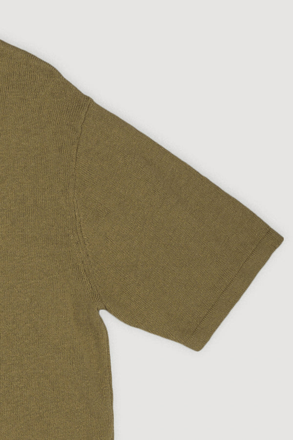 Re-Worn Womens Linen Blend Tee