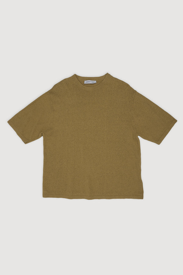 Re-Worn Womens Linen Blend Tee