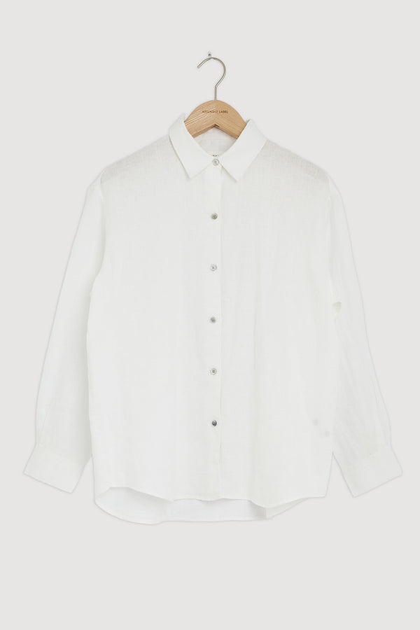Re-Worn Everyday Womens Linen Shirt