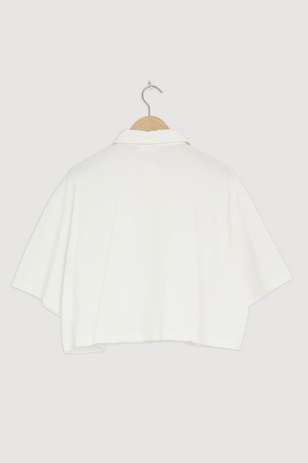 Re-Worn Callie Cropped Polo