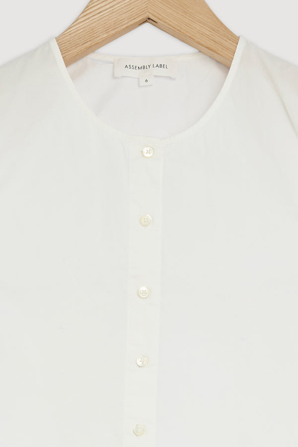 Re-Worn Cherri Button Front Top