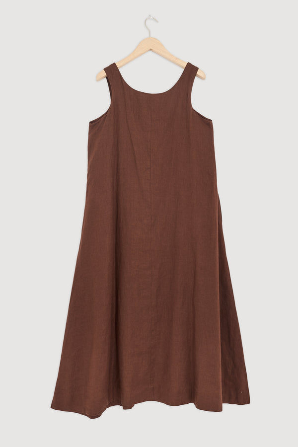 Re-Worn Maree Linen Maxi Dress