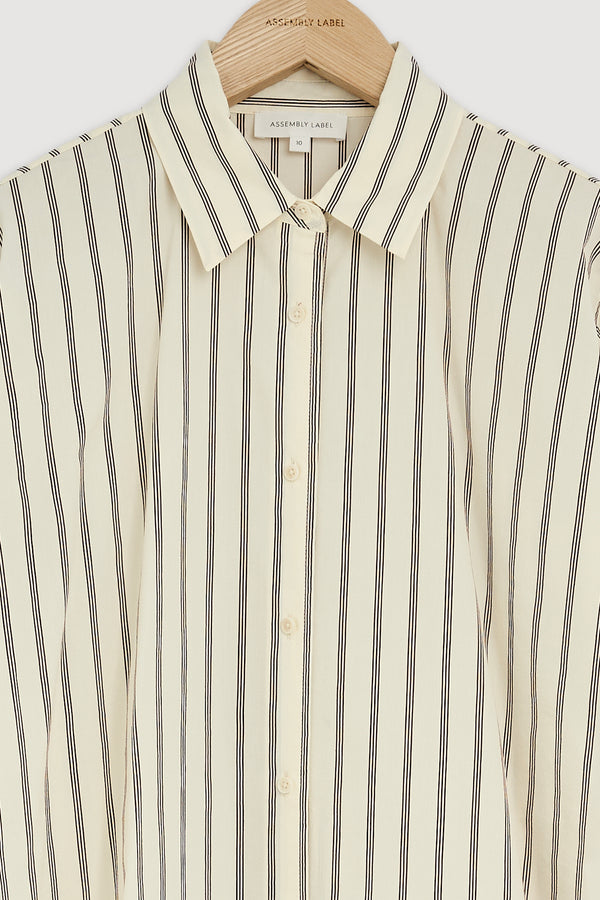 Re-Worn Amaro Italian Stripe Shirt