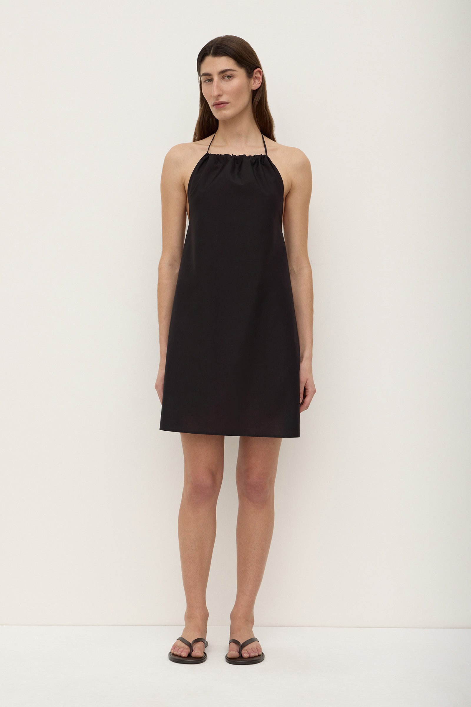 Womens Addison Halter Mini Dress Black | Assembly Label Womens Addison Halter Mini Dress Black | Assembly Label