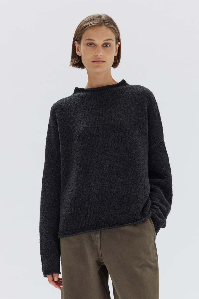 Womens Apolline Knit Black | Assembly Label