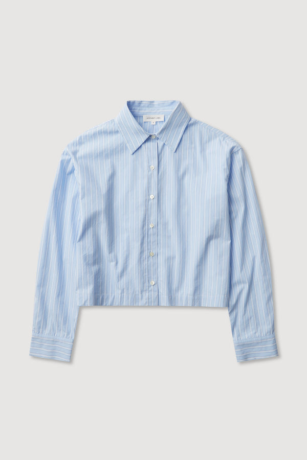 Re-Worn Tessa Poplin Cropped Shirt