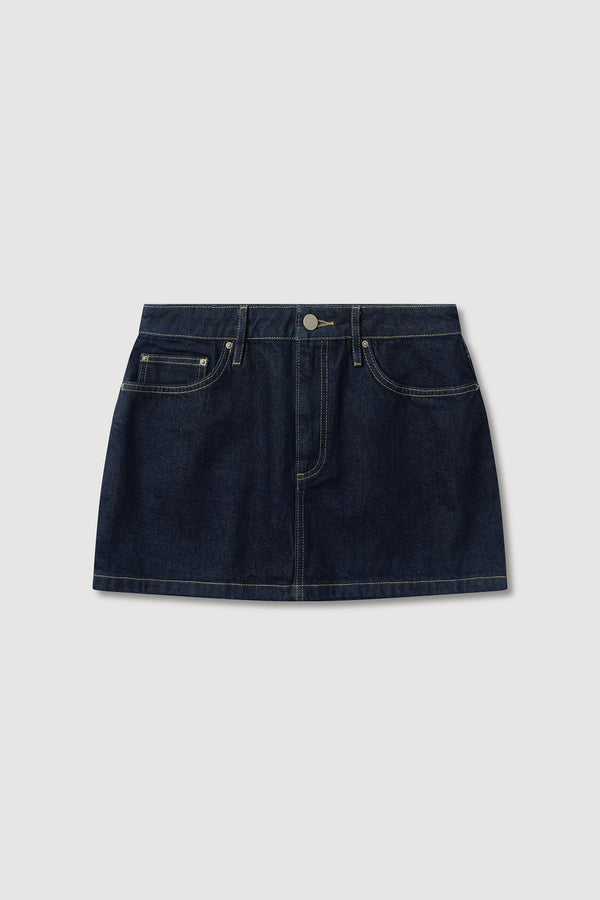 Callista Denim Mini Skirt