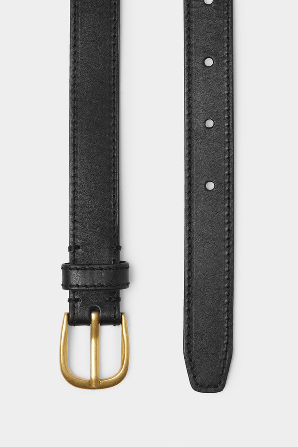 Womens Slim Leather Belt