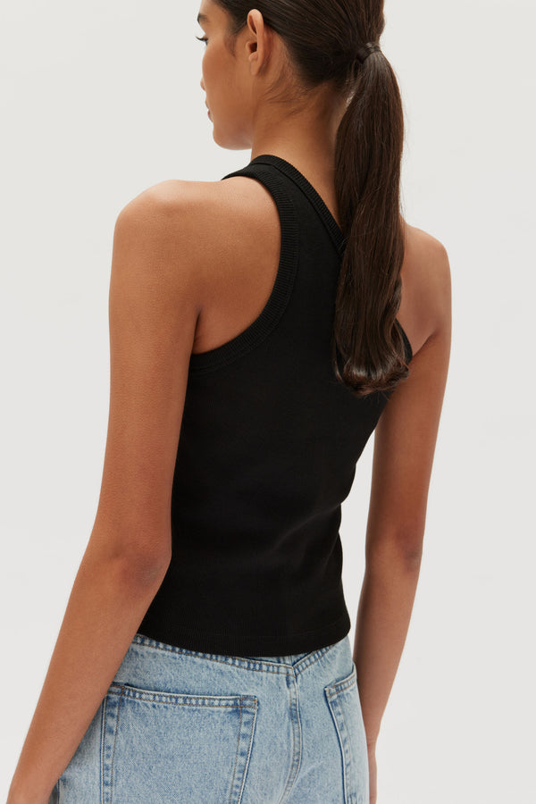 Asymmetrical Jersey Tank