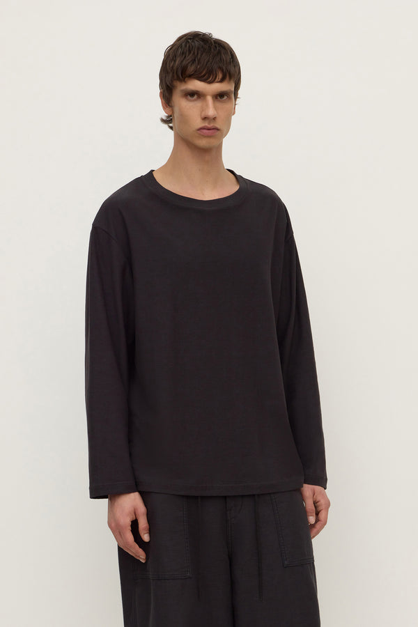 Billie_Cotton_Hemp_Long_Sleeve_Tee_Washed_Black_0959