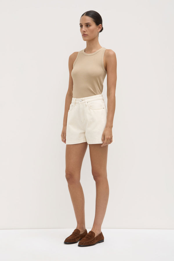 Re-Worn Boxy Denim Short