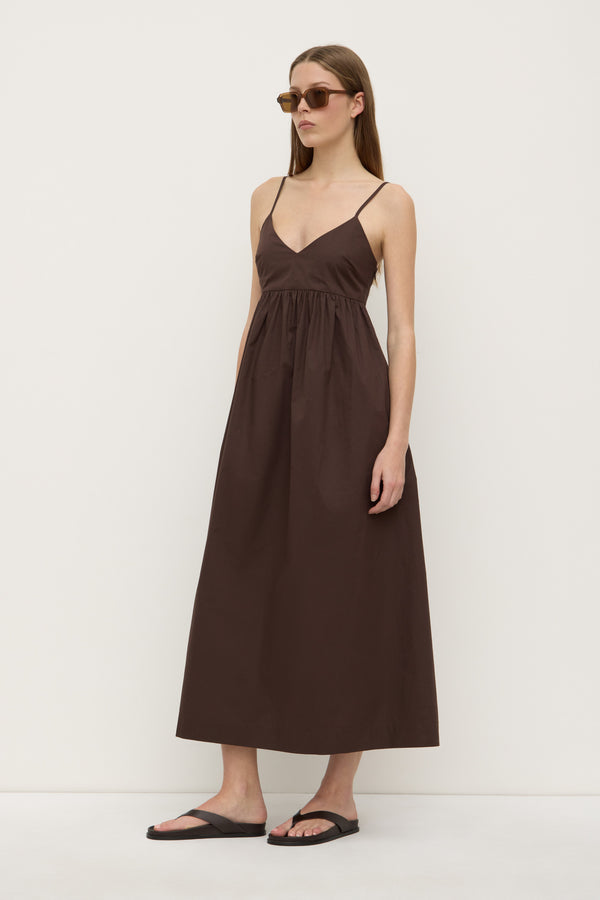 Re-Worn Bronte Poplin Midi Dress