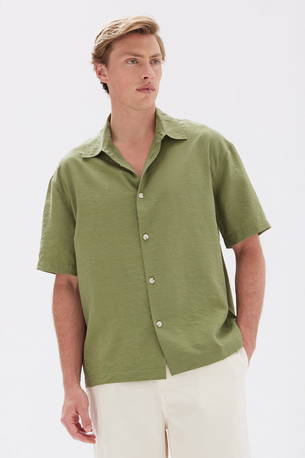 Brook Silk Short Sleeve Shirt