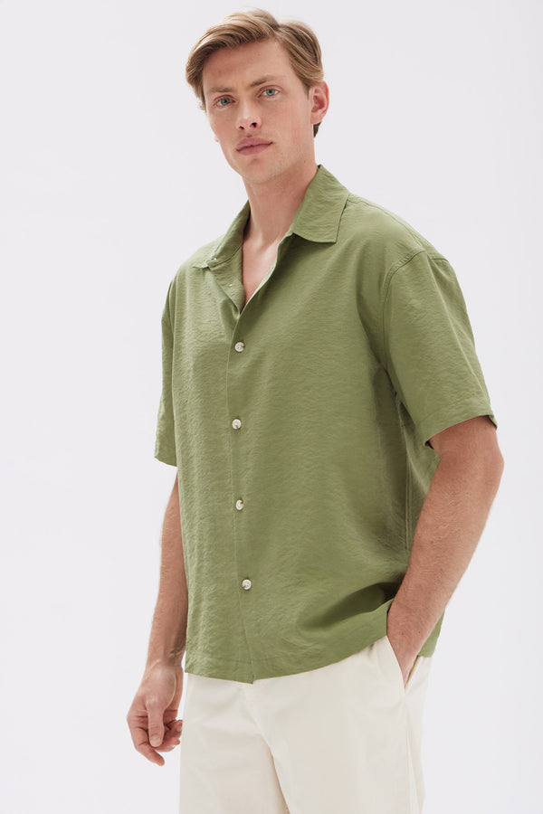 Brook Silk Short Sleeve Shirt