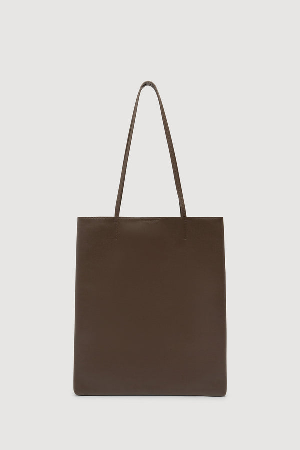 Callen Leather Shoulder Bag Walnut_1