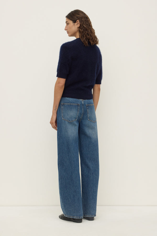 Carina_Wool_Short_Sleeve_Cardigan_True_Navy_1542