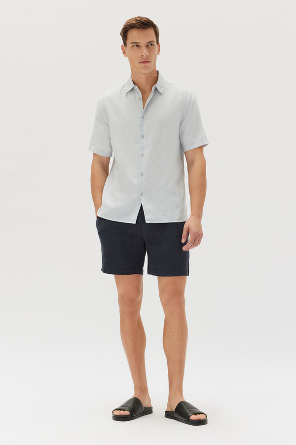 Short Sleeve Linen Shirt