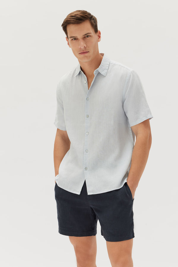 Short Sleeve Linen Shirt