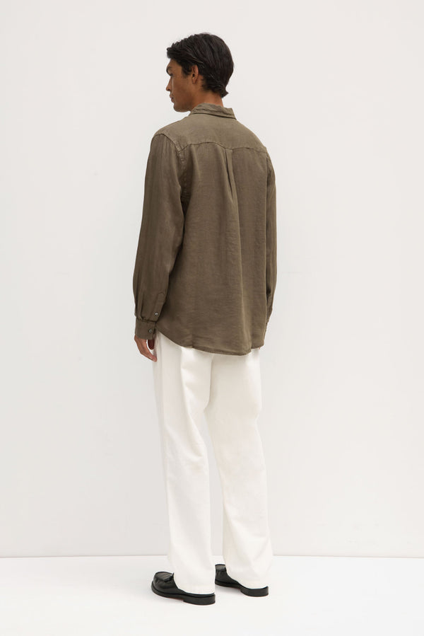 Re-Worn Casual Linen Shirt