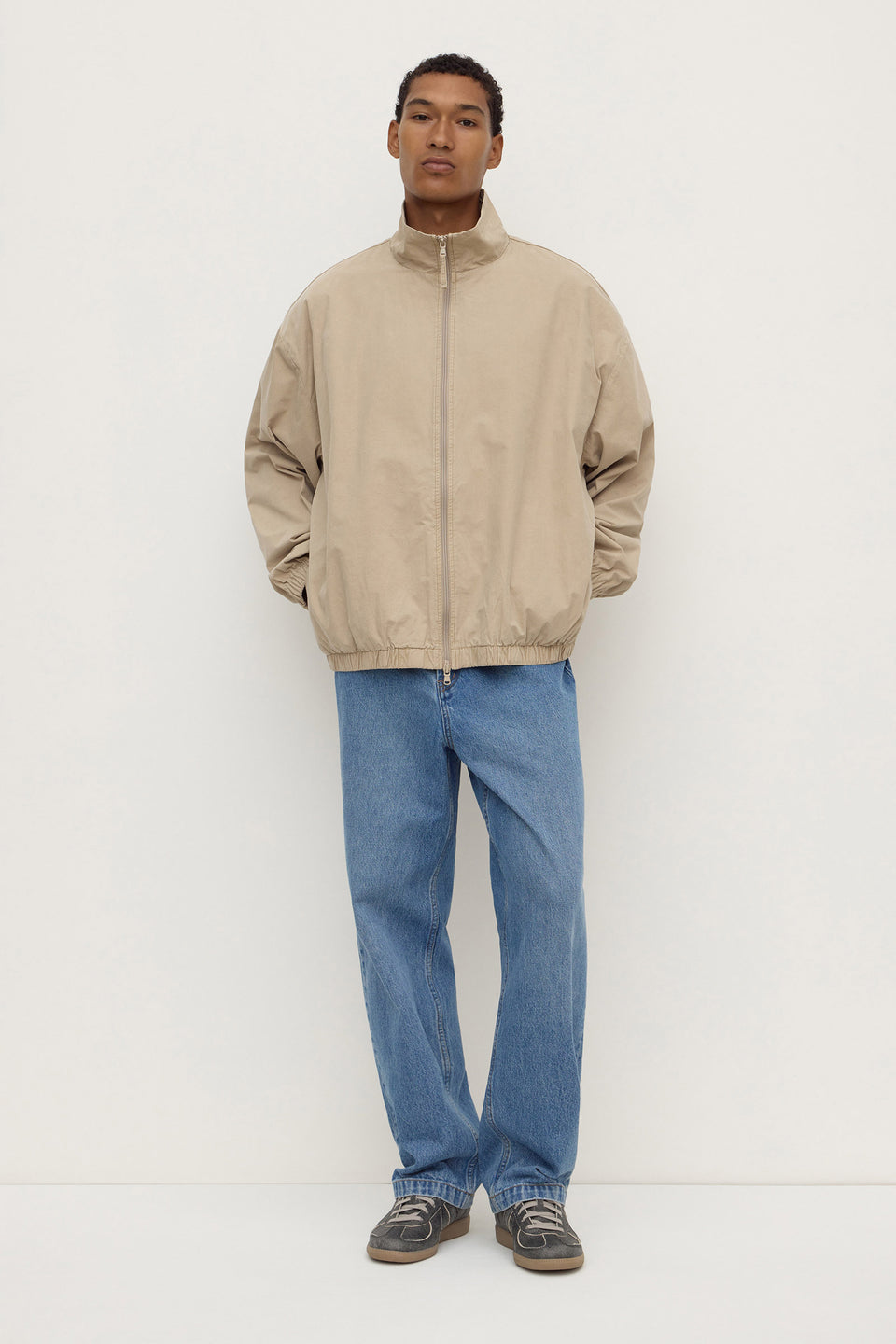 Mens Clay Jacket Ash Grey | Assembly Label