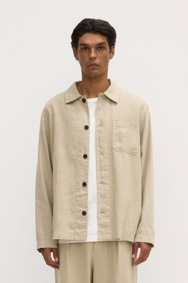 Re-Worn Corby Linen Overshirt