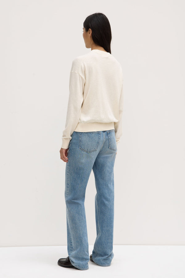 Re-Worn Cotton Cashmere Sweater