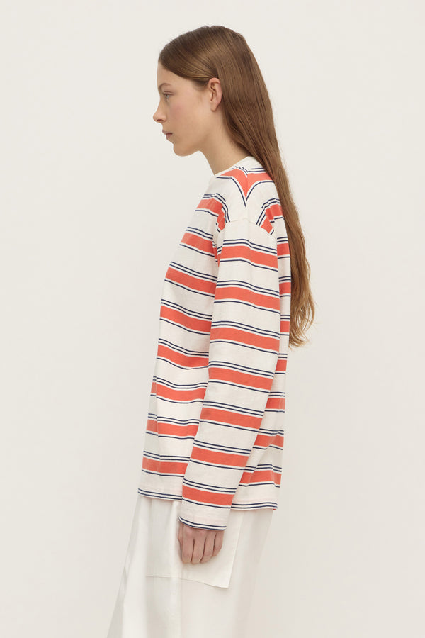 Eliana Stripe Long Sleeve Tee
