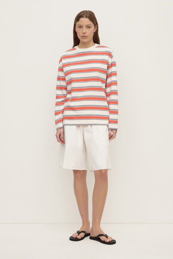 Eliana Stripe Long Sleeve Tee